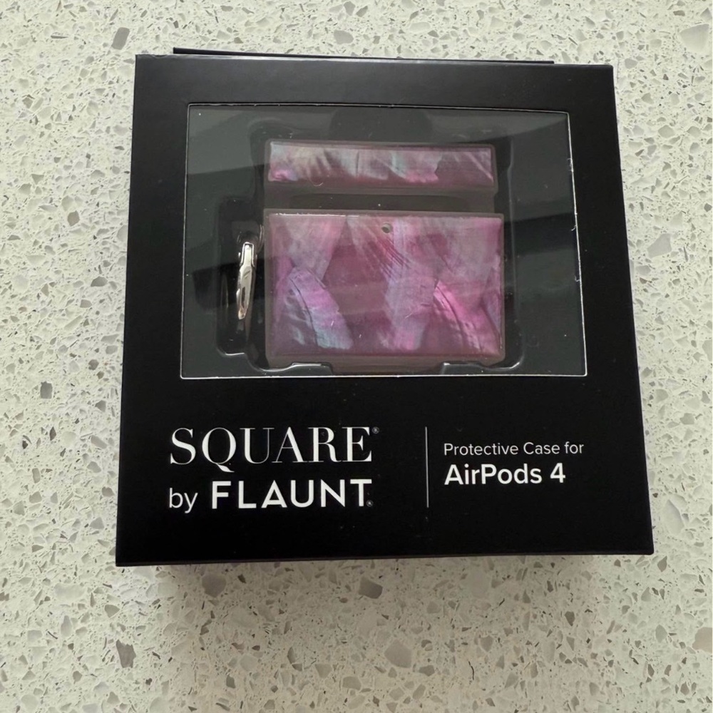 Flaunt Purple Protective Case for AirPods 4